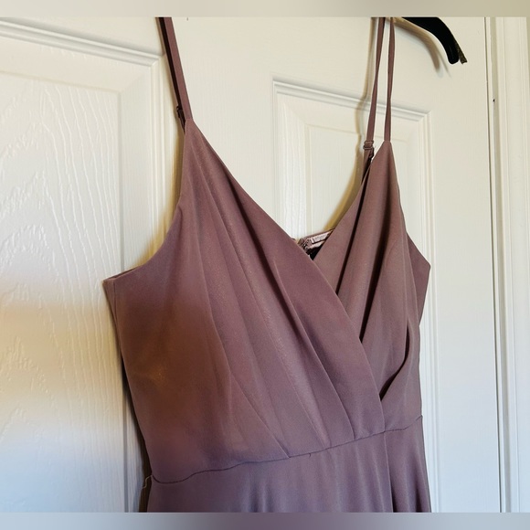 Lulus Mauve Formal Spaghetti Strap Lined Maxi Dress - Picture 4 of 15